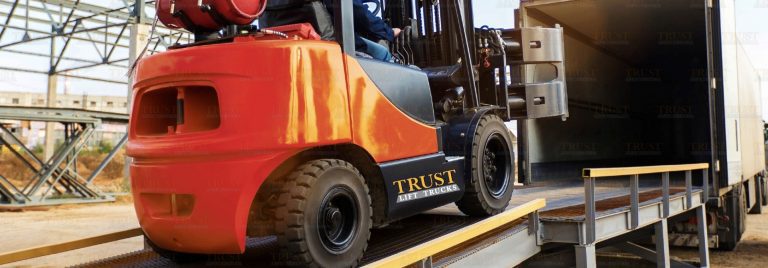 Three Controls on Forklift