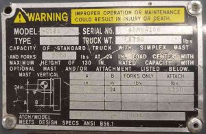 122889 CATERPILLAR 5000