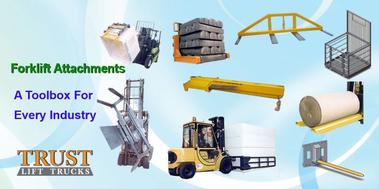 Forklift attachments