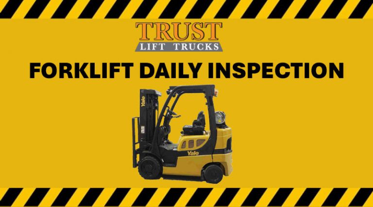 Forklift safety inspection