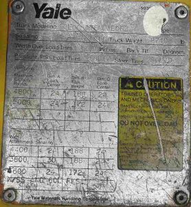 Yale 122733