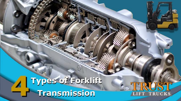 Forklift transmission